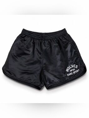 Darc Sport NFGU Silky Black Mesh Lined Athletic Shorts Medium Men’s